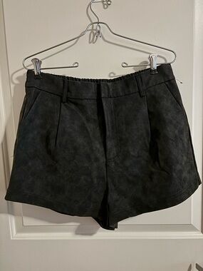 Free People Roma Faux Suede Shorts High-Waist Women’s Shorts, Size M